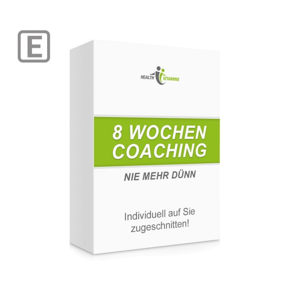 8 Wochen Programm "Nie mehr dünn"