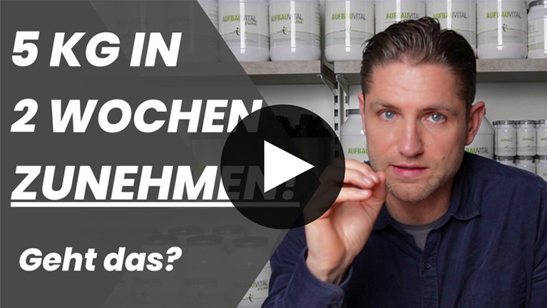 Wie am schnellsten 5 kg zunehmen?